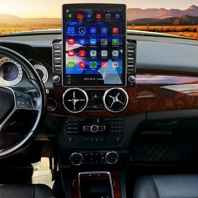 For 2008-2015 Mercedes-Benz GLK Class X204 Android CarPlay Car Radio Stereo 9.7” - Image 1 of 4