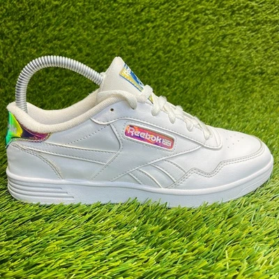 Reebok Classic Club MEMT Womens Size 8 White Walking Running Shoes Sneakers - Image 1 of 4