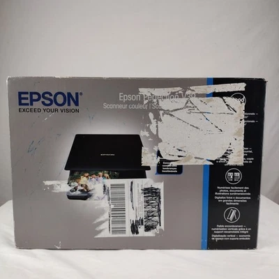 Epson Perfection V39 Flatbed Scanner Black - Image 1 of 4