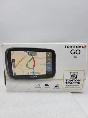 Tom Tom Go 50 Satellitennavigationssystem USA Karten nur 5" Bildschirm GPS - Bild 1 von 4