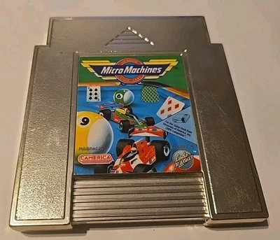 Micro Machines (Nintendo, 1991) Authentic Game Cartridge Only. Tested NES - Image 1 of 2