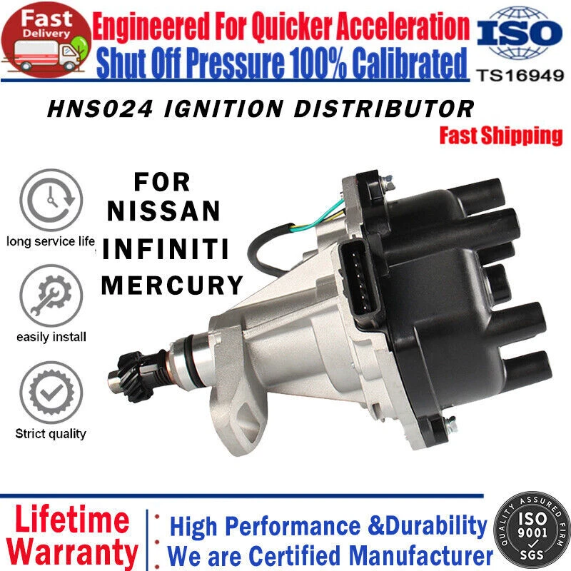 Ignition Distributor for Nissan Pathfinder Frontier Xterra Quest 3.3L V6 96-04 - Image 1 of 4