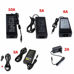 AC 230V DC 12V 24V 2A 3A 5A 6A 10A 24W LED Fuente de alimentación Transformador Adaptador para tira LED - Imagen 1 de 20