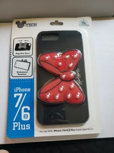 D-Tech Disney Parks Case for iPhone 6/6S/7 Plus Minnie Pop-Out Bow - Picture 1 of 4