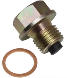 YAMAHA 350 BANSHEE, RZ350, RAPTOR 660 ENGINE MAGNETIC OIL DRAIN BOLT, PLUG - Picture 1 of 1