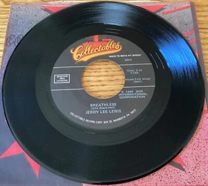 Jerry Lee Lewis “Breathless” / Bill Justis “Raunchy” 7" 45 rpm, 3094 - Picture 1 of 4