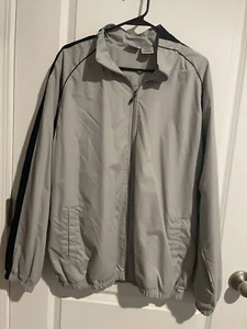 Athletic Works Size M Mens Front Zipper Jacket Front Pockets. Skater Y2K - Picture 1 of 8