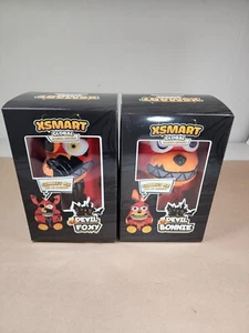 5 Nights at Freddy's FNAF DEVIL BONNIE And FOXY SPECIAL EDITION XSmart Plush New - Picture 1 of 14