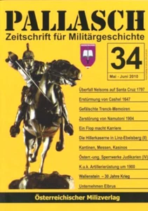 Pallasch - Zeitschrift für Militärgeschichte Heft 34 Mai-Juni 2010 - Bild 1 von 1