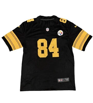 NIKE Men’s NFL Steelers Brown 84 Game Player Short Sleeve Shirt Sz XL - Изображение 1 из 4