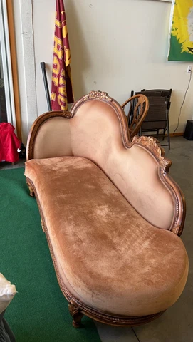 Victorian Corner Sofa Settee Couch Cover