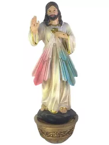 Placa de pared una Divina Misericordia 8" de alto con agua bendita - Imagen 1 de 2