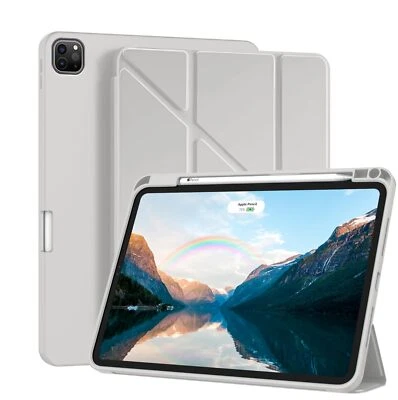 Compatible avec Coque iPad Air 13 Pouces M3/M22025/2024 Ultra Fine Silicone É... - Photo 1/4