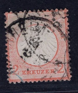 Impero tedesco, Michel n. 8, timbrato - Foto 1 di 2