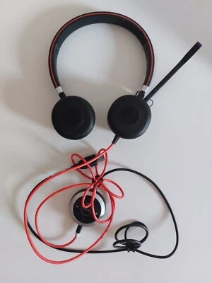 Jabra Evolve 40 MS Cuffie con microfono certificate Microsoft - Immagine 1 di 4