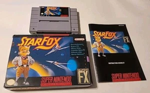 Starfox (Super Nintendo SNES) Completo en Caja CIB EXCELENTE #2 - Imagen 1 de 10