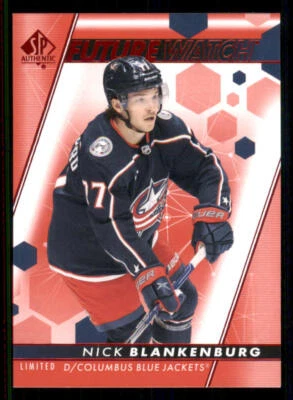 2022-23 SP Authentic Limited Red #161 Nick Blankenburg FW - Image 1 of 2
