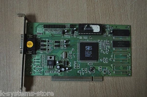 SiS 6326 PCI Video Card, PCI-6326-1-4MB GRAPHICS ADAPTER SIS'98 PJD4995 Working - Picture 1 of 2