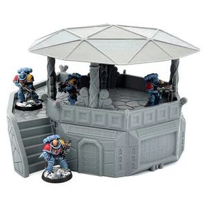 Wakanda African Sci-Fi Grimdark Bunker 28mm Terrain Scenery Tabletop Wargame - Picture 1 of 4