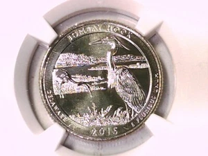 Bombay Hook NP 2015 P Washington Quarter NGC MS 67 4270019-017 - Picture 1 of 3