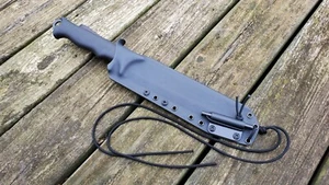 Terävä Skrama 240 Custom KYDEX Sheath, Taco, Dangler, Firesteel &Holder (BK) - Picture 1 of 12