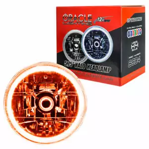 Faro de haz sellado Oracle Lighting preinstalado de 5,75" ámbar halo 6904-005 - Imagen 1 de 2