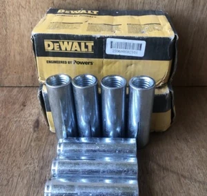 Dewalt 06312 Drop-In Anchor, Non-Flange, 3/4"; Four (4) Packs  40 Total Anchors - Picture 1 of 8
