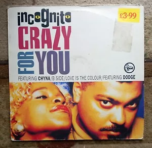 INCOGNITO crazy for you TALKIN LOUD RECORDS. - Picture 1 of 1