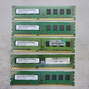 Micron Total 10GB (5x2GB) DDR3 Desktop RAM 1Rx8 PC3-10600U-9-11-A1™ - Picture 1 of 5
