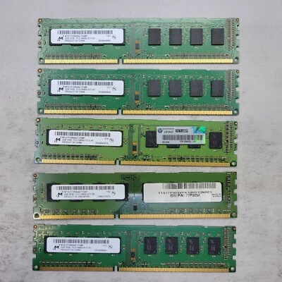 Micron Total 10GB (5x2GB) DDR3 Desktop  RAM 1Rx8 PC3-10600U-9-11-A1™ - Image 1 of 4
