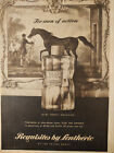 1946 Original Esquire Art WWII Era Art Ad Advertisement Lentheric After Shave