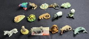 Cadbury Yowies UK Series 2 selection of 18 Animals incl. Panda, Tapir, Meerkat - Picture 1 of 6