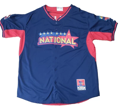 Camiseta deportiva para hombre Yadier Molina #4 2014 MLB All Star Game personalizada talla 56 nacional Foto 1 de 4