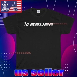 NEW SHIRT BAUER HOCKEY LOGO UNISEX T-SHIRT FUNNY AMERICAN USA SIZE S-5XL - Picture 1 of 7