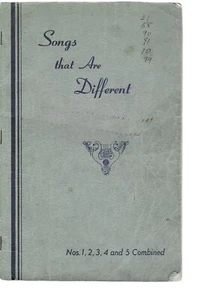 Songs That are Different 1, 2, 3, 4, & 5 Combined Lillenas Nazarene 1924 - Picture 1 of 6