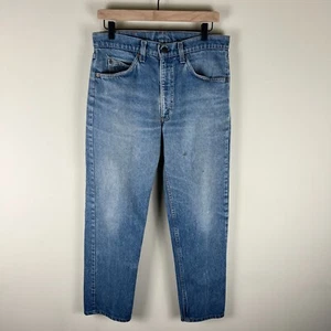 Vintage 80s Levi's 505 Orange Tab Regular Fit Jeans 32x29 Waist 32" Inseam 28.5" - Picture 1 of 20