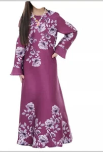 Kids Girls Long Sleeve Muslim Dress abaya. Beautifully Designed, Quality. 11year - Picture 1 of 3