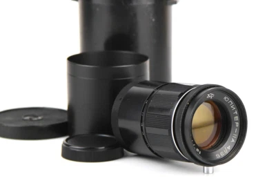 JUPITER - 11 A Soviet Lens Copy Sonnar Rangefinder 135 mm f/4 Mount  M42 - Image 1 of 4