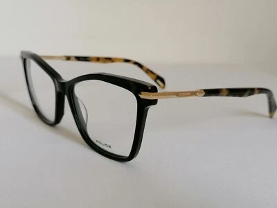 POLICE VPLD21-09D6 Designer Glasses Eyeglasses Frames Black/Havana 55 mm - Image 1 of 4