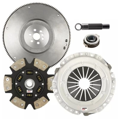 STAGE 3 CLUTCH KIT+NODULAR FLYWHEEL for FIERO SUNBIRD GRAND PRIX 2.8L 3.1L 5-SPD - Image 1 of 4