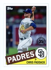 Chris Paddack - San Diego Padres 2020 Topps (1985 Topps Retro) #85-63