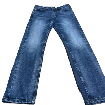 Pantalones de mezclilla Levi’s 511 para niños talla 10 azul regular etiqueta roja ajustados 25-26 W x25 entrepierna Foto 1 de 4
