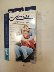 Activa Soft Fit Graduated Therapy 20-30 MMHG, Knee High, Closed Toe, Black - Bild 1 von 14