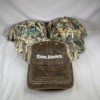 Камуфляжная мужская шляпа OS с ремешком сзади RealTree Total Source Frac химическая охота на открытом воздухе - Изображение 1 из 4