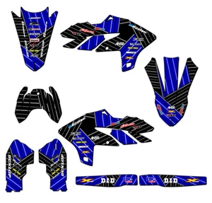 2024-2025 YZ 250 F 4-STROKE RACE SERIES Blue Senge Graphics Kit Compatible with - Bild 1 von 4