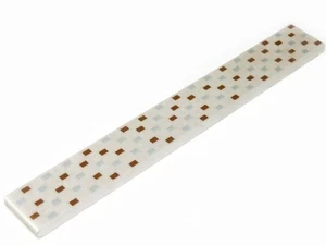Fliesen Bordüren 24,8x3,1cm Keramikbordüre Badbordüren Fliesen Delphi Karo klein - Bild 1 von 3
