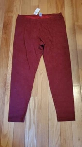 J.Jill Pima Ankle Leggings Rot & Schwarz 2x Neu mit Etikett - Bild 1 von 2