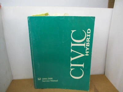 2006-2008 Honda Civic Hybrid Service Shop Repair Manual - Image 1 of 4