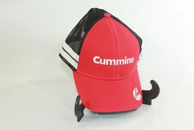 Official Cummins Diesel Dodge Ram Baseball Cap Vintage Look Mesh Red & Black - Image 1 of 4