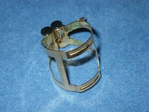 VANDOREN M/O MASTERS OPTIMUM TENOR SAXOPHONE LIGATURE & BRASS MOUTHPIECE CAP - Picture 1 of 8